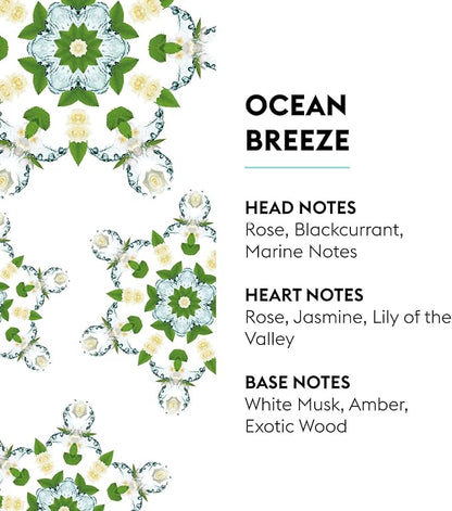 Maison Berger - Ocean Breeze - Lampe Berger Fragrance Refill for Home Fragrance Oil Diffuser - 16.9 Fluid Ounces - 500 milliliters