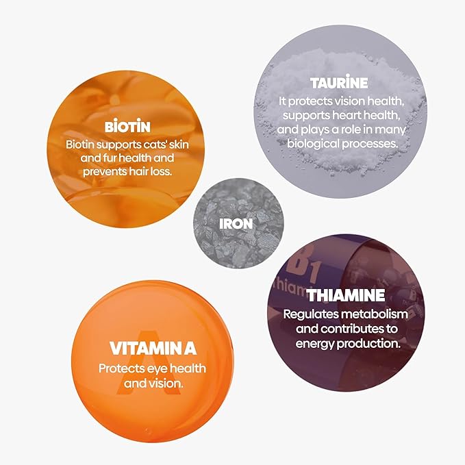 Hi Pet Multivitamin Cat Malt, Cat Treats Lickable, Supports Immune System, Metabolism, Dental Health, Weight Control, Iron for Cats, 2.65 Oz (Pack of 1)-Mewly Pet