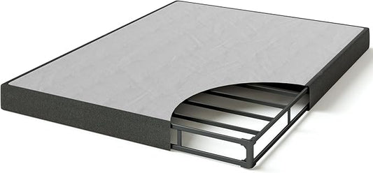 ZINUS 5 Inch Queen WonderBox(TM) Smart Box Spring, Quick Assembly Mattress Foundation, Durable Metal Frame, Grey