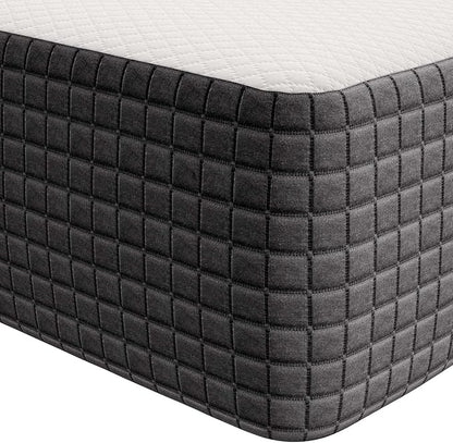 Modway Aveline Gel Infused Memory Mattress with CertiPUR-US Certified Foam, King, White