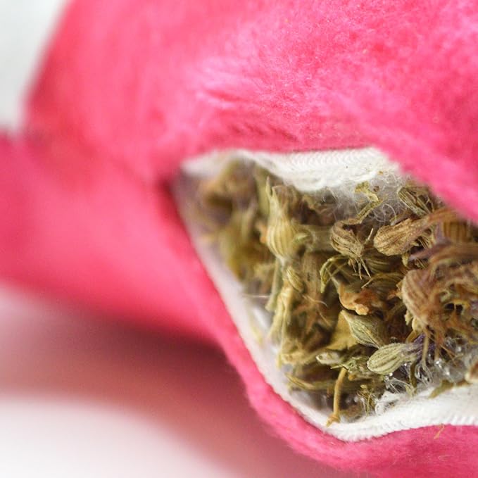 Meowijuana Kicker Toy for Cats | Get Kickin' Gummy Worm | Refillable Kicker Catnip Toy | Promotes Play and Cat Health | Includes Potent Hand Harvested Catnip Grown in North America-Mewly Pet