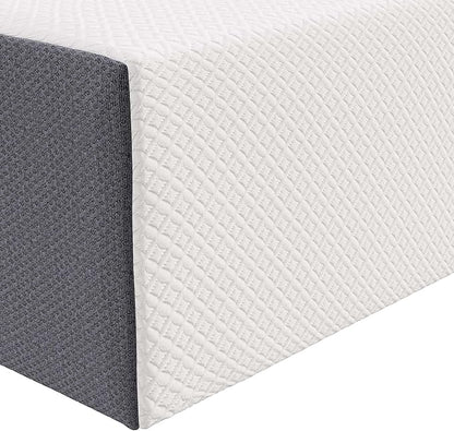 Modway MOD-7102-WHI Mila 12" Twin Mattress, White