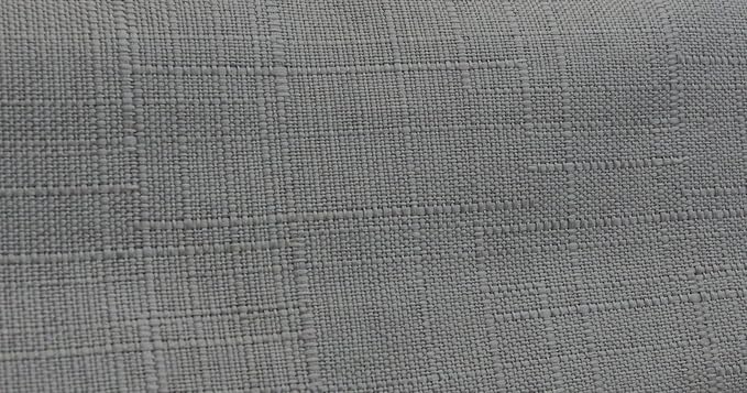 HomeLife furBed00007_Cloth_LightGrey_Full Platform Bed, Grey