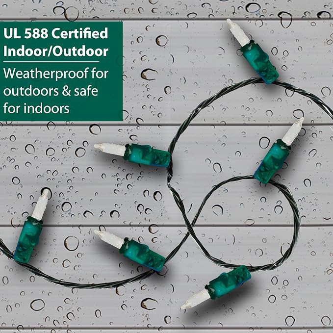 Brite Star 50 Lt String to String Lights, Clear (Set of 2)