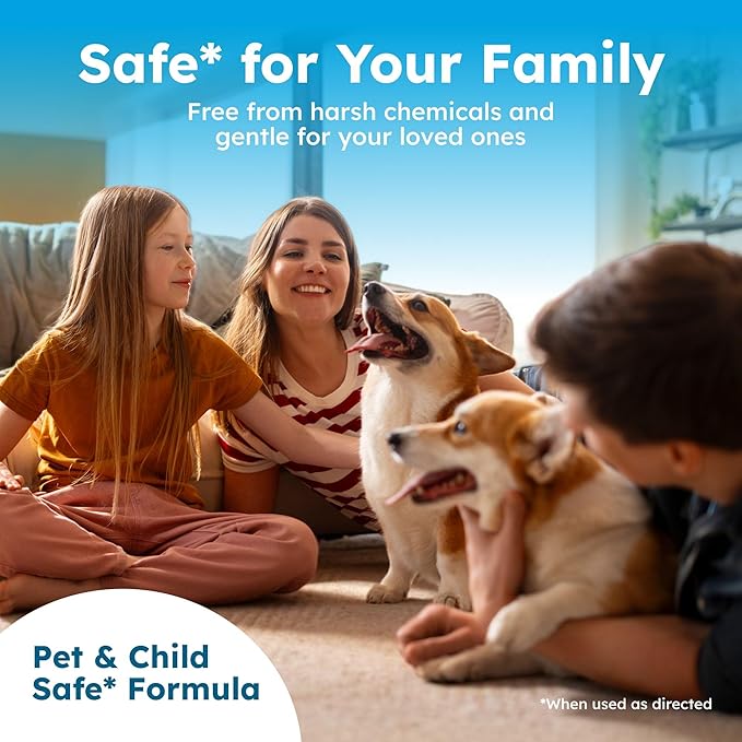 BugMD Enzyme Cleaner for Dog & Cat Urine | Pet Stain and Odor Remover for Carpet & Home | Unscented Urine Destroyer & Deodorizer-Mewly Pet