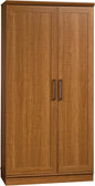 Sauder HomePlus Storage Pantry cabinets, L: 35.35" x W: 17.01" x H: 71.18", Sienna Oak