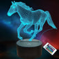 Horse Toys Night Light, Horse Stuff 16 Colors Changing Lamp with Remote Control, Horses Gifts for Girls' Room, Birthday, Holiday and Xmas Day