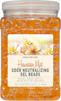 SMELLS BEGONE 48 oz Odor Eliminator Gel Bead Refill - Eliminates Odors from Bathrooms, Cars, Boats, RVs & Pet Areas - Air Freshener - Made with Essential Oils - Hawaiian Mist Scent