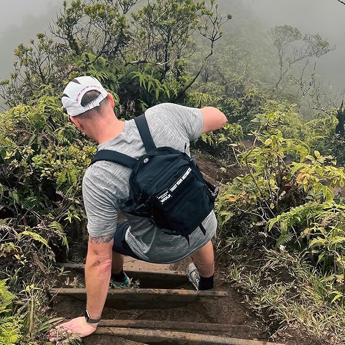 WOLFpak 9L Backpack Mini (Alpha Black)-Mewly Pet