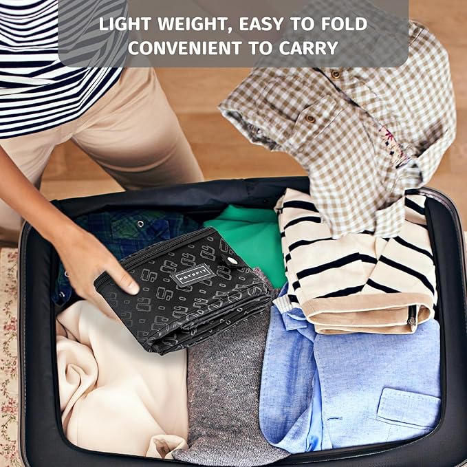 PETSFIT Portable Litter Box - Leak-Proof, Travel Litter Box with Lid, Collapsible Litter Boxes Perfect for Hotel/Lawn/Car Travel-Mewly Pet