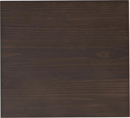 SIMPLIHOME Warm Shaker SOLID WOOD 20 inch Wide Rectangle Transitional End Table in Warm Walnut Brown for the Living Room and Bedroom
