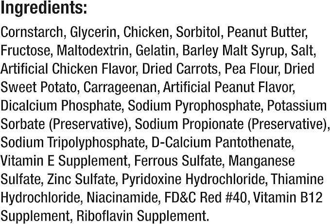 SmartBones Mini Bones with Real Peanut Butter 56 Count, Rawhide-Free Chews for Dogs (Pack of 2)-Mewly Pet