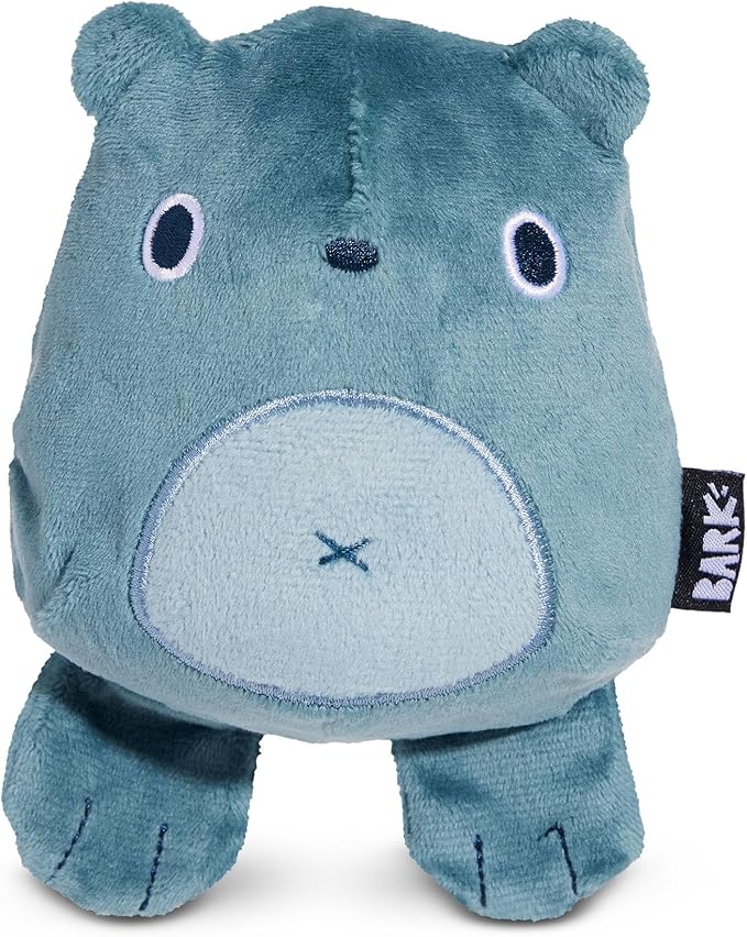 Barkbox Grey Bear Hugger Super Chewer 2-in-1 Plush Exterior Hard Core Plush Toy, Large Breeds-Mewly Pet