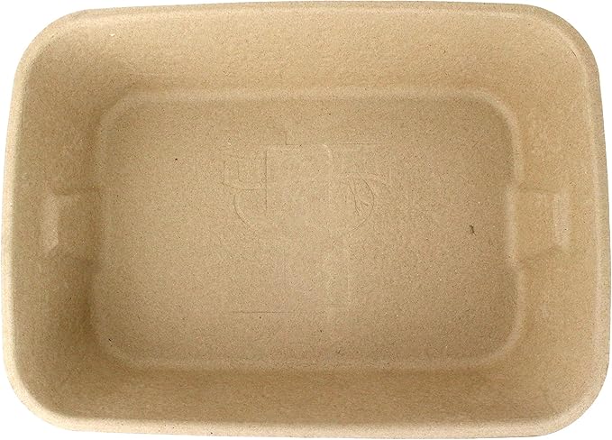 Midlee Disposable Cat Litter Boxes Pack of 5- Travel Portable Pet Tray Liner Pan-Mewly Pet