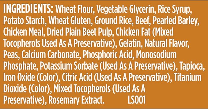 Nutrish Soup Bones Premium Dog Chews with Real Beef and Barley, 11 Chews, Packaging May Vary (Rachael Ray)-Mewly Pet