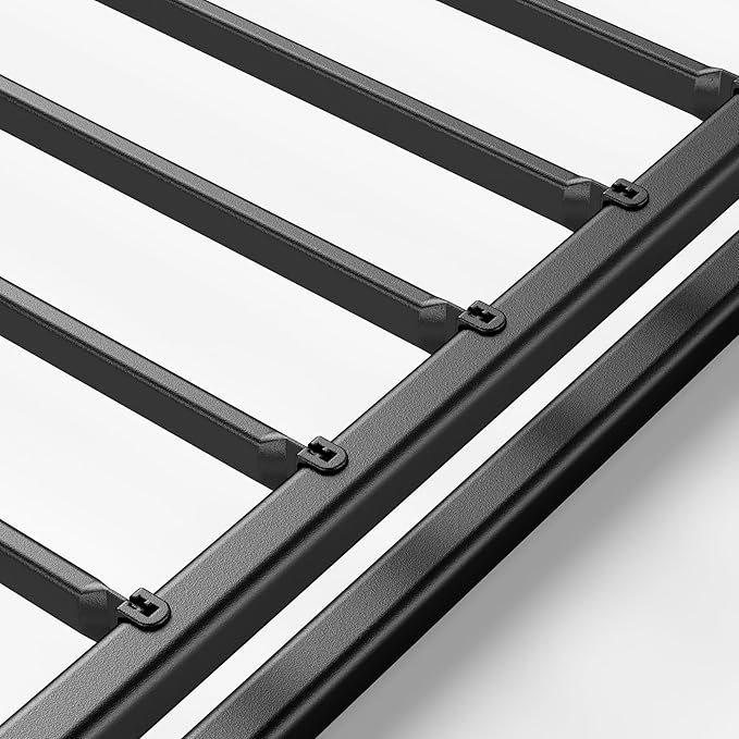 ZINUS Quick Lock Metal Smart Box Spring, 4 Inch Mattress Foundation, Strong Metal Structure, Easy Assembly, Full, White