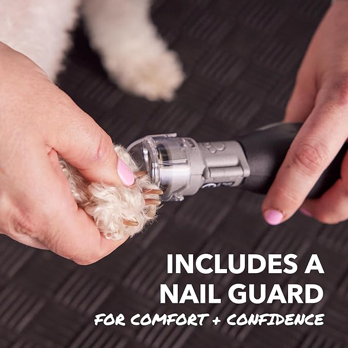 Dremel PawControl 7760-PGK Dog Nail Grinder and Trimmer - Cordless & Rechargeable Pet Grooming Tool Kit - Safe and Humane for Dogs, Cats, and Small Animals-Mewly Pet