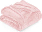 Utopia Bedding Fleece Blanket Queen Size Pink 300GSM Luxury Fuzzy Soft Anti-Static Microfiber Bed Blanket (90x90 Inch)