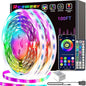 130ft Led Lights for Bedroom, APP Control Music Sync Color Changing Led Lights, Led Strip Lights with Remote for Room, Kitchen Party,Home Decoration