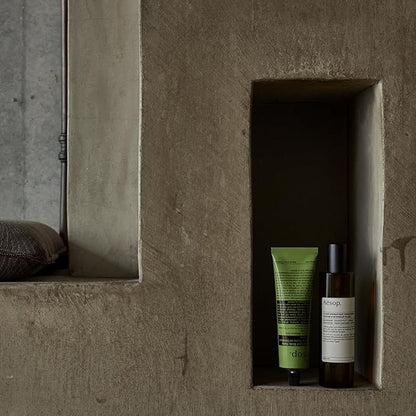 Aesop Olous Aromatique Room Spray | Non-Aerosol Air Freshener | Fresh, Woody, Citrus | Uplifting Citrus Botanicals, Cedar, Cardamom | Aroma for Several Hours | 3.4 oz / 100mL