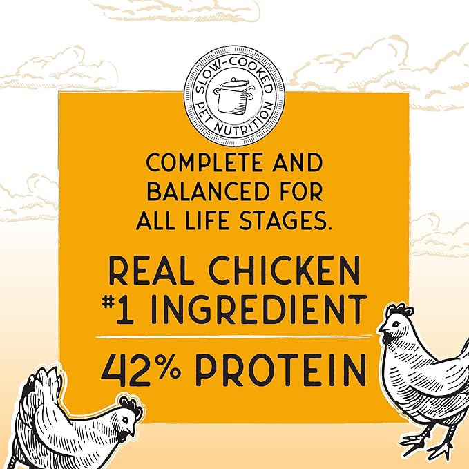 Blackwood Bounty Dry Cat Food, Chicken & Turkey Recipe for All Life Stages, 4.5 Pound Bag, High Protein, Grain Free-Mewly Pet