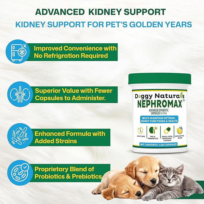 NEPHROMAX™ Kidney Support Supplement Cats 360-Mewly Pet