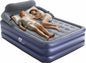 A-ER-FA Queen Air Mattress with Detachable Headboard and Cup Holder - 20 Height 700lbs Capacity Comfort Inflatable Bed for Guests Home Camping and Travel Durable Construction,Colchón Inflable,Air Bed