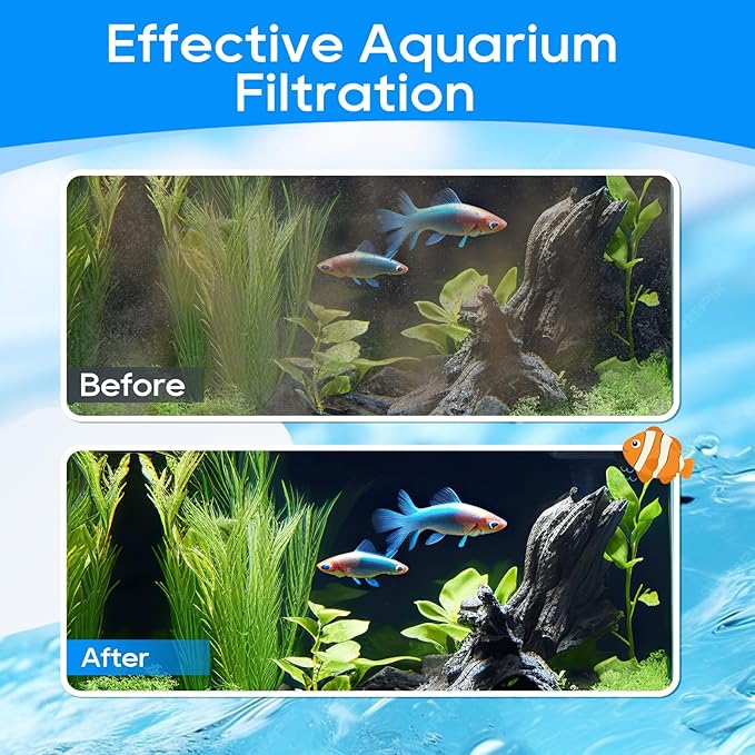 Aquarium Filter Media Bags for Aquarium with Zipper, Fine Mesh Bag Reusable Strong Polyester for Activated Carbon, Bio Filter Balls, Ceramic Rings, Filter Stones, White 10PCS 3.93" x 5.9"-Mewly Pet