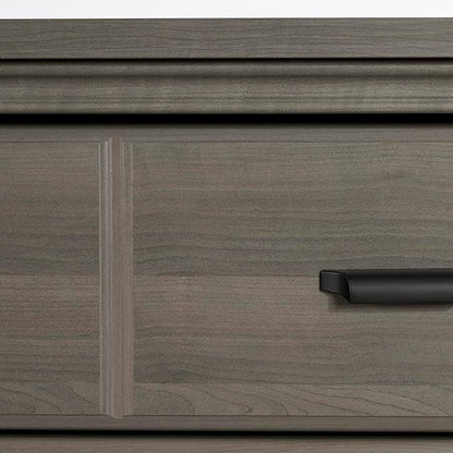 South Shore Versa Collection 5-Drawer Dresser, Gray Maple with Antique Handles