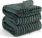 Bedsure GentleSoft Mallard Green Fleece Blanket for Couch - Cozy Soft Blankets for Women, Cute Small Throws for Girls, 90x90 Inches