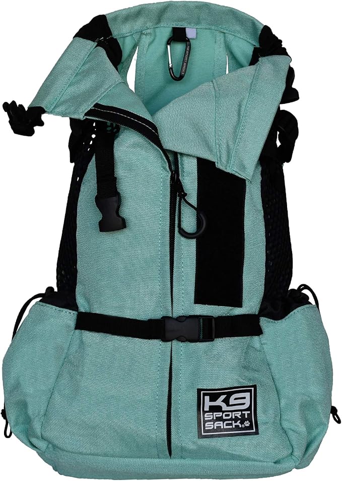 K9 Sport Sack Air 2 - Medium, Summer Mint - Ideal for Dogs with 17-19” Back Length - Durable, Breathable Backpack-Style Carrier - Perfect for Walks, Short Hikes & Public Transportation-Mewly Pet