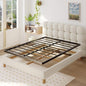 California King Box Spring Bed Base 2 Inch, Low Profile Metal Cal King Box Spring Bunkie Board 2 Inch, 3000 Lbs Max Weight Capacity Mattress Foundation, Noise-Free, Easy Assembly