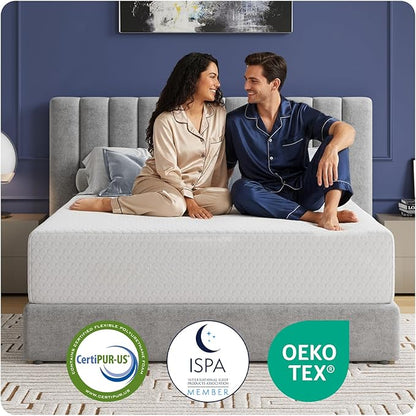 Avenco 10 Inch Full Size Mattress, Comfort Memory Foam Full Mattress in a Box for Refresh Sleep & Pressure Relief, Full Bed Mattresses CertiPUR-US Certified,Firm
