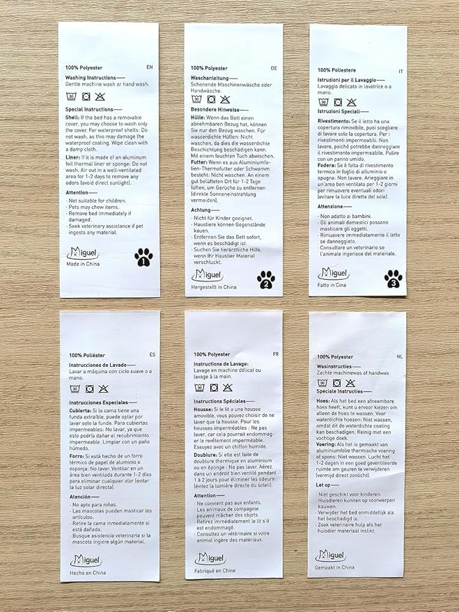 Miguel Washable Dog & Cat Bed with Removable Cushion for Medium & Small Dogs, Easy to Wash Pet Sofa Bed with Side Bolster, Anti-Slip Bottom, Dark Brown, 30 Inch Rectangle-Mewly Pet