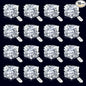 Onforu 16 Pack Fairy Lights Battery Operated String Lights, 6.5ft 20 Mini LED Lights, IP67 Waterproof White Fairy Lights, Twinkle Lights for Mason Jar Wedding Centerpiece Decor Christmas Bedroom