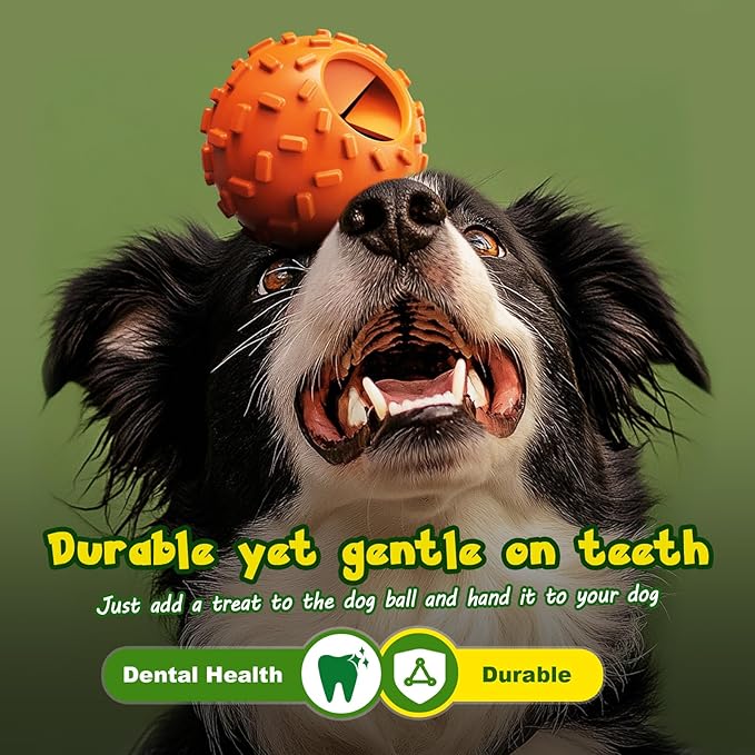 Dog Puzzle Toy 2 Pack – Cognitive Dog Treat Toy,Interactive Dog Toys for Treat Dispensing, Slow Feeder for Mental Stimulation & Anxiety Relief, Puppy Training Toy, Natural Rubber-Mewly Pet