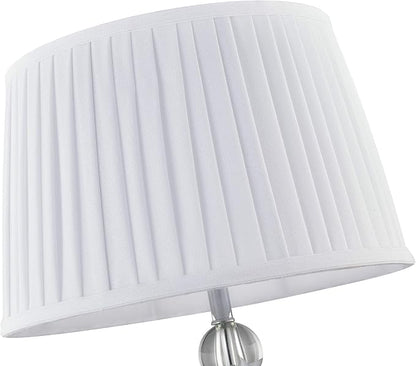 Agata Tall Table Lamp – Sleek Modern Desk Lamp for Bedrooms & Living Rooms, Compact Luxury Lighting (10" x 10" x 32")