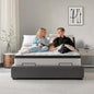 Twin Mattress 14 Inch, Hybrid Twin Size Mattress in a Box, Medium Feel, 3 Layer Premium Foam with Pocket Springs for Motion Isolation and Pressure Relieving, 75"x39"x14", 100-Night Trial
