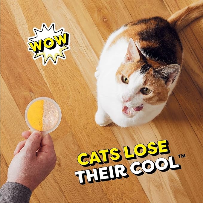 Temptations Lickable Spoons Adult Wet Cat Treat, Tasty Chicken and Cheesy Cheese Flavor, 4 Spoons, Pack of 24 (96 Total)-Mewly Pet