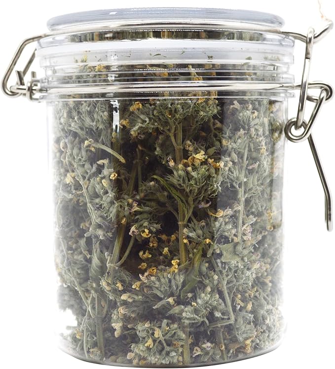 Meowijuana | Dried Catnip Buds Jar | Premium Organic Catnip | Grown in North America | Perfect for Cat Toys | Fresh Catnip for Extended Playtime | Elevate Your Cat's Enjoyment-Mewly Pet