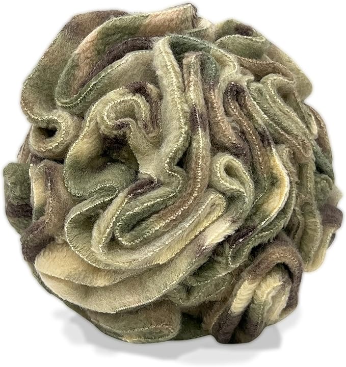 Puppy and Small Breed Snuffle Interactive Foraging Dog Puzzle Ball Toy Camouflage-Mewly Pet