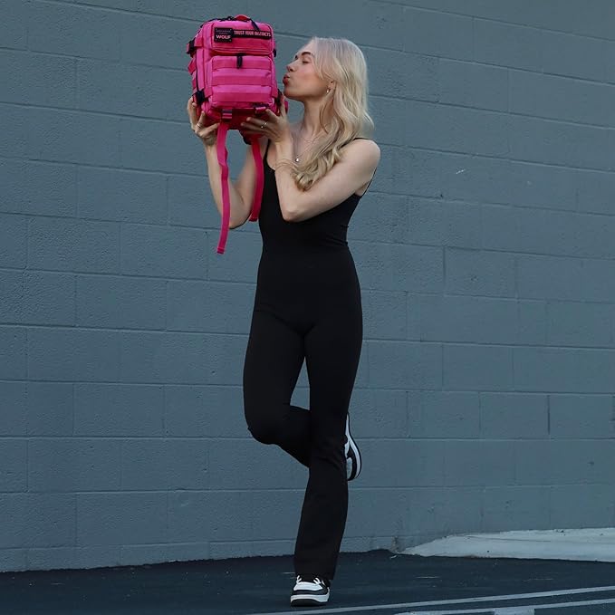 WOLFpak 9L Backpack Mini – Voodoo Pink-Mewly Pet