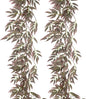 RECUTMS Artificial Hanging Willow Leaves Greenery 2Pcs 5.7Ft Fake Silk Leaves Ivy Garland Faux Vine Plants Decoration for Indoor Outdoor Home Garden Wedding Jungle Birthday Party Table Spring Decor