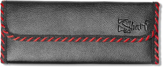 Sharf Dog Grooming Scissors, Gold Touch 6.5 Inch Curved Sharp Professional Pet Grooming Shear with Safety Round Tip, Ball Point for Safe and Easy Use Even for Nose, Ear and Face-Mewly Pet