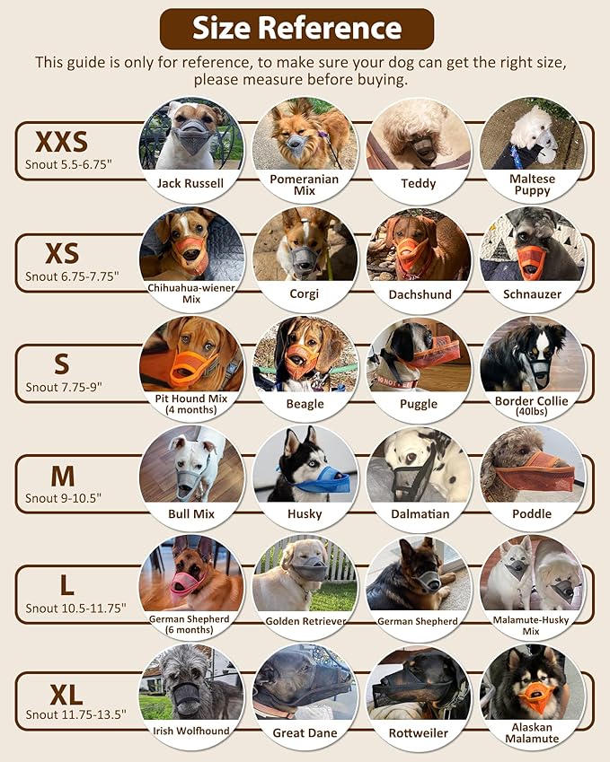 Crazy Felix Nylon Dog Muzzle for Small Medium Large Dogs Dachshund Beagle Poodle Labrador, Air Mesh Breathable and Drinkable Pet Mouth Guard for Anti-Biting Chewing Scavenging(XXS, Grey)-Mewly Pet