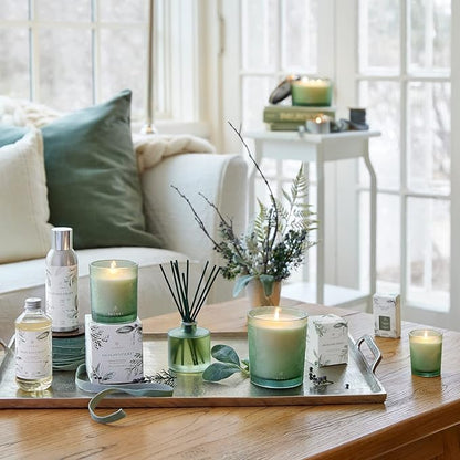 Thymes Pura Refills – 2 Pack of Oil Diffuser Scents – Long-Lasting Pura Diffuser Refills – Premium Home Fragrance – Crisp Notes of Sage, Eucalytpus & Cyrpress Needles (Highland Frost, Pack of 2)