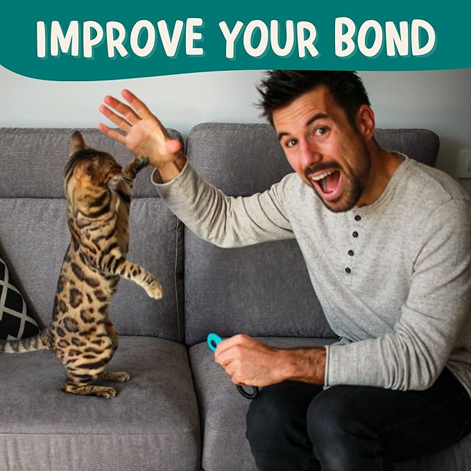 The Click Crusade (Cat Training Card Game Guide to Clicker Training for Cats for Teaching Tricks, Improving Communication and Bonding with Your Kitten (Clicker not Included)-Mewly Pet