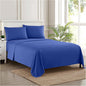 Twin XL Sheets - Breathable Luxury Sheets with Full Elastic & Secure Corner Straps Built In - 1800 Supreme Collection Extra Soft Deep Pocket Bedding Set, Sheet Set, Twin XL, Royal Blue