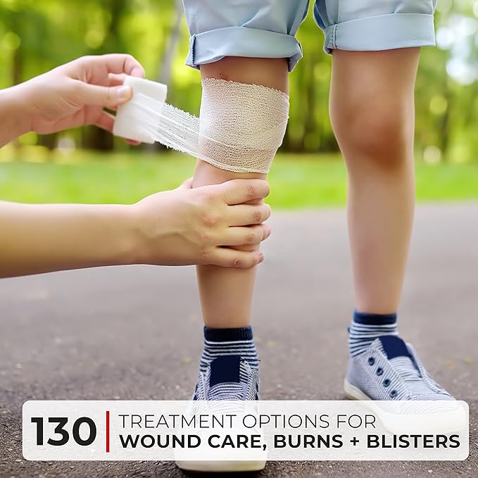 First Aid Kit – 291 Pieces of First Aid Supplies | Hospital Grade Medical Supplies for Emergency and Survival Situations | Ideal for Home, Car, Trucks, Camping, Hiking, Travel, Sports, Pets, Hunting-Mewly Pet