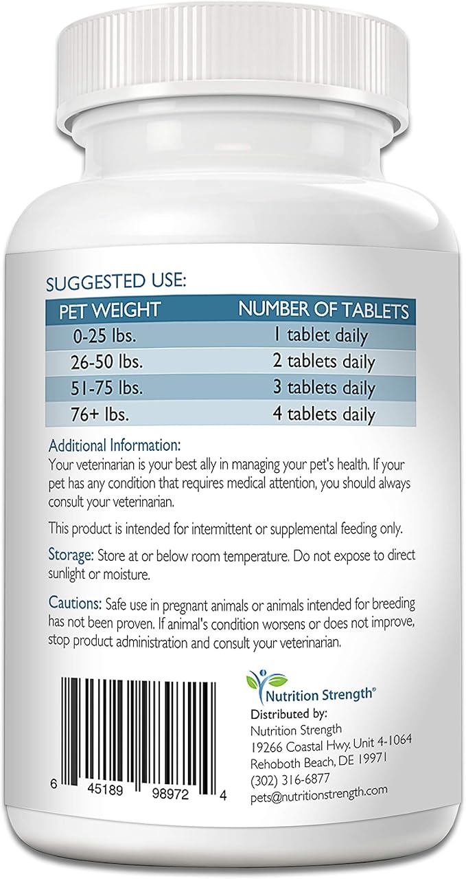 Vitamin E for Dogs, Promote Cardiovascular Health, Support Cell Membranes, Vitamin E Complex to Boost Dog Immune System Plus Zinc, Selenium, Folate, Salmon Oil, 120 Chewable Tablets-Mewly Pet